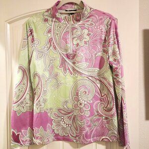ACE GOLFS long sleeve golf shirt NEW, size Large.  ITEM 11212410GS & 11212411GS
